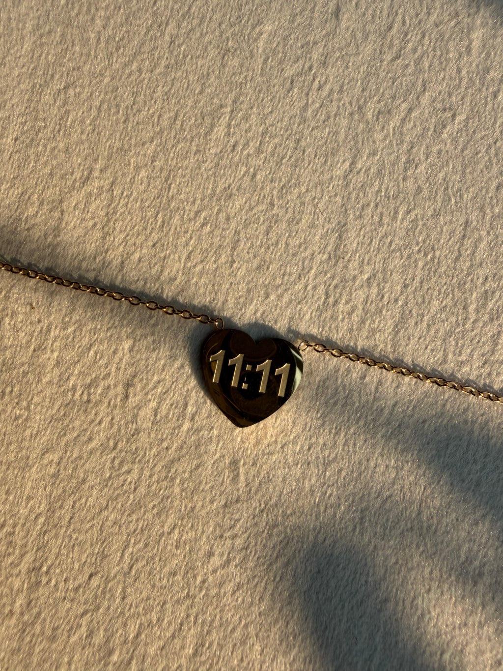 Angel Number Heart Neckchain