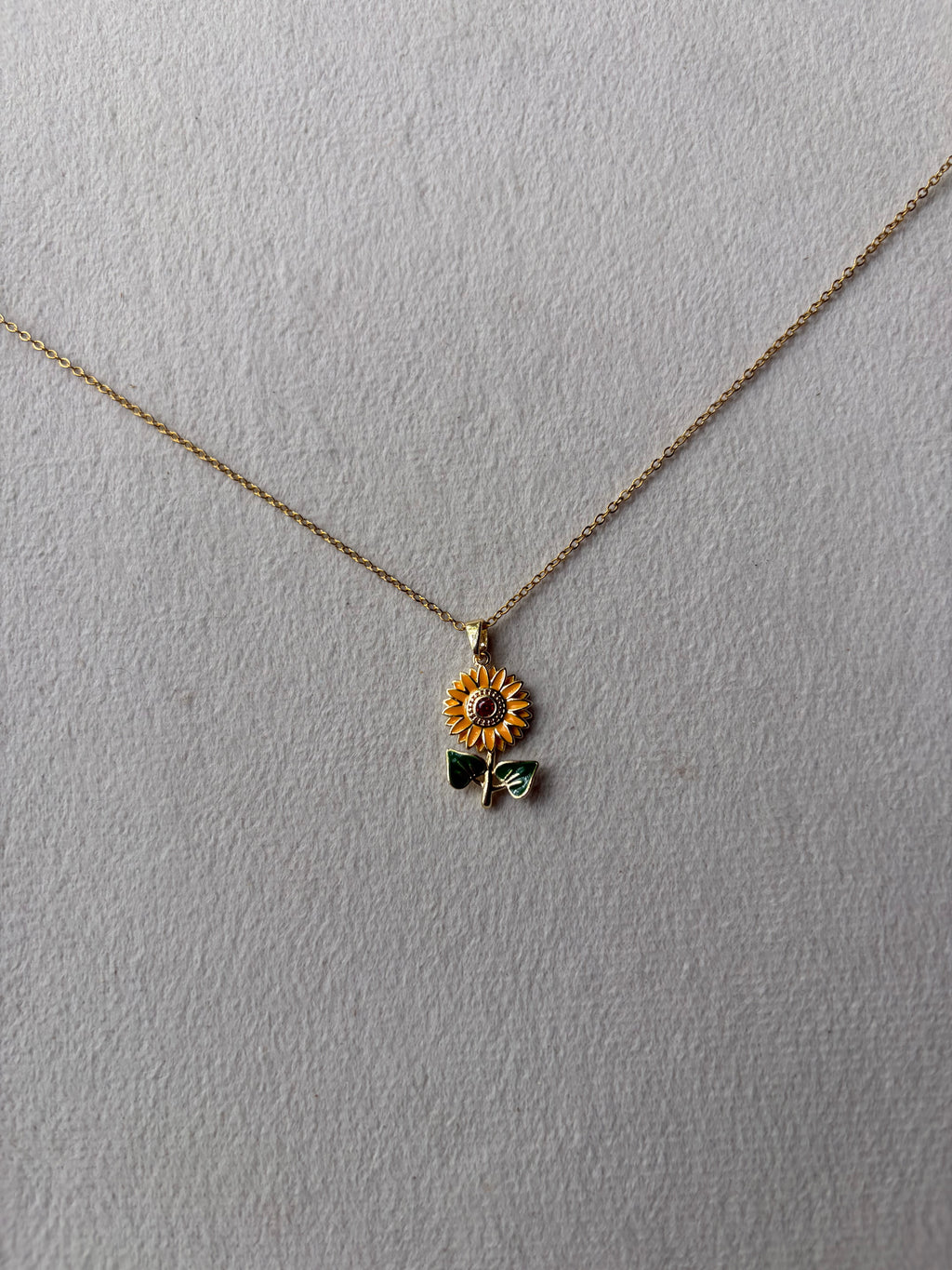 Sunflower Pendant Neckchain