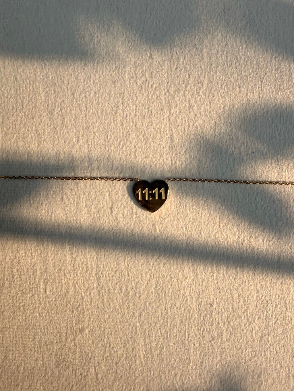 Angel Number Heart Neckchain