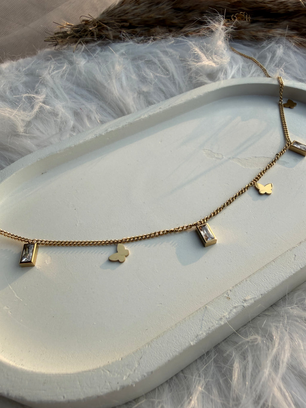 The White Stone  Neckchain