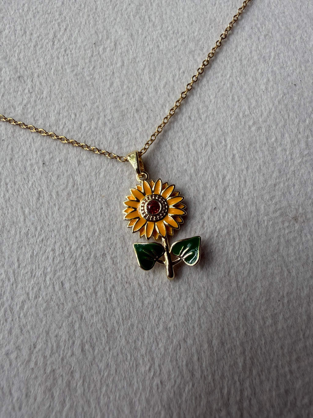 Sunflower Pendant Neckchain