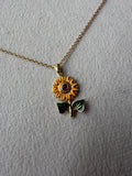 Sunflower Pendant Neckchain
