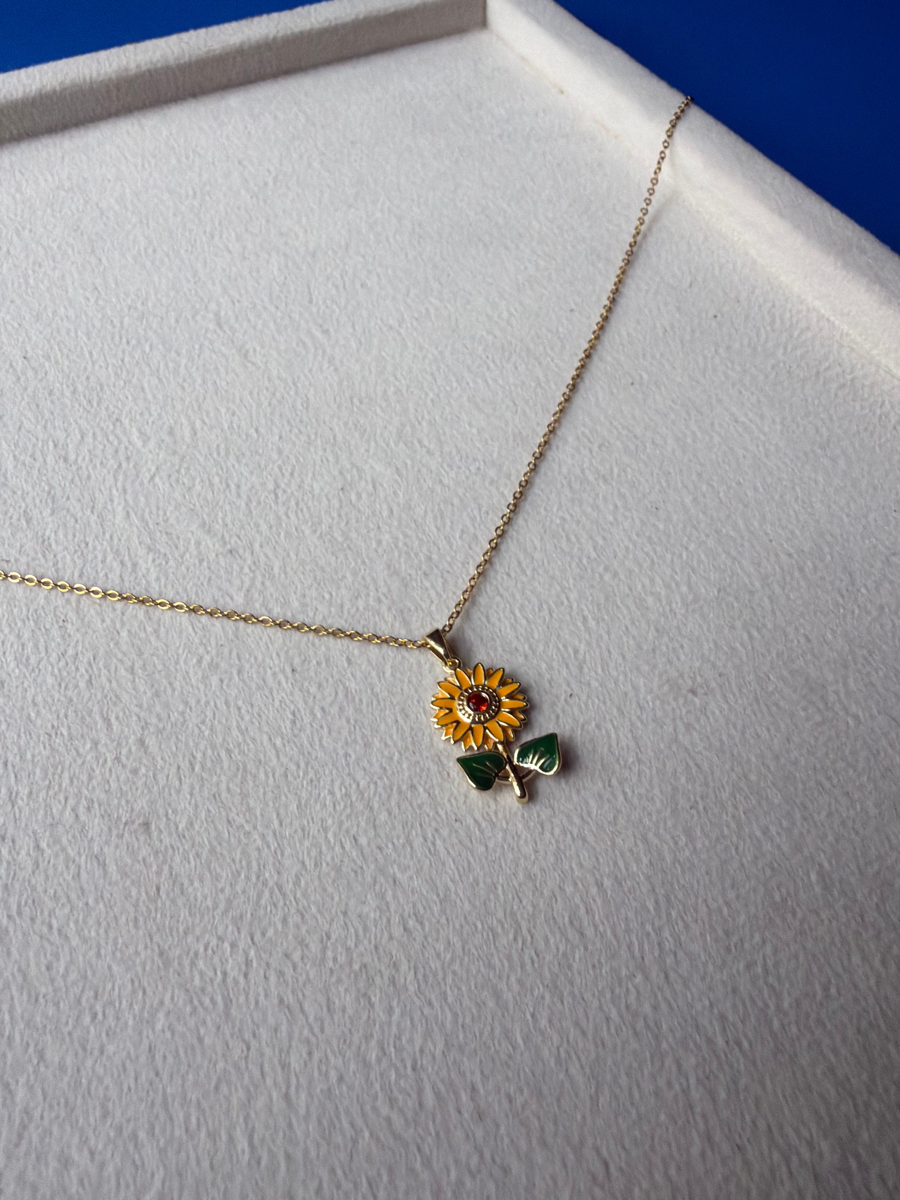 Sunflower Pendant Neckchain