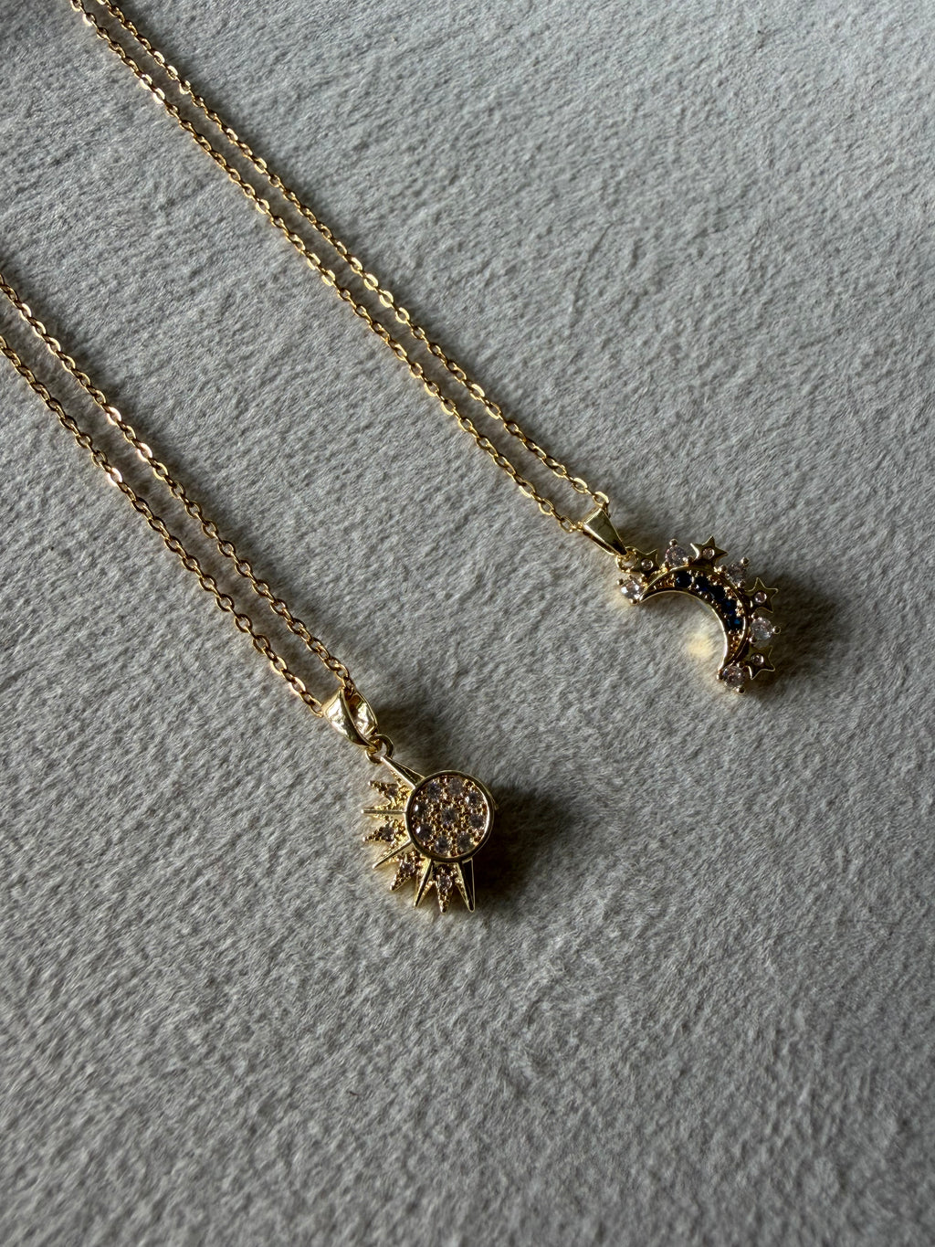 Sun and Moon Neckchain set