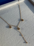 Rose Lariat Y-Necklace