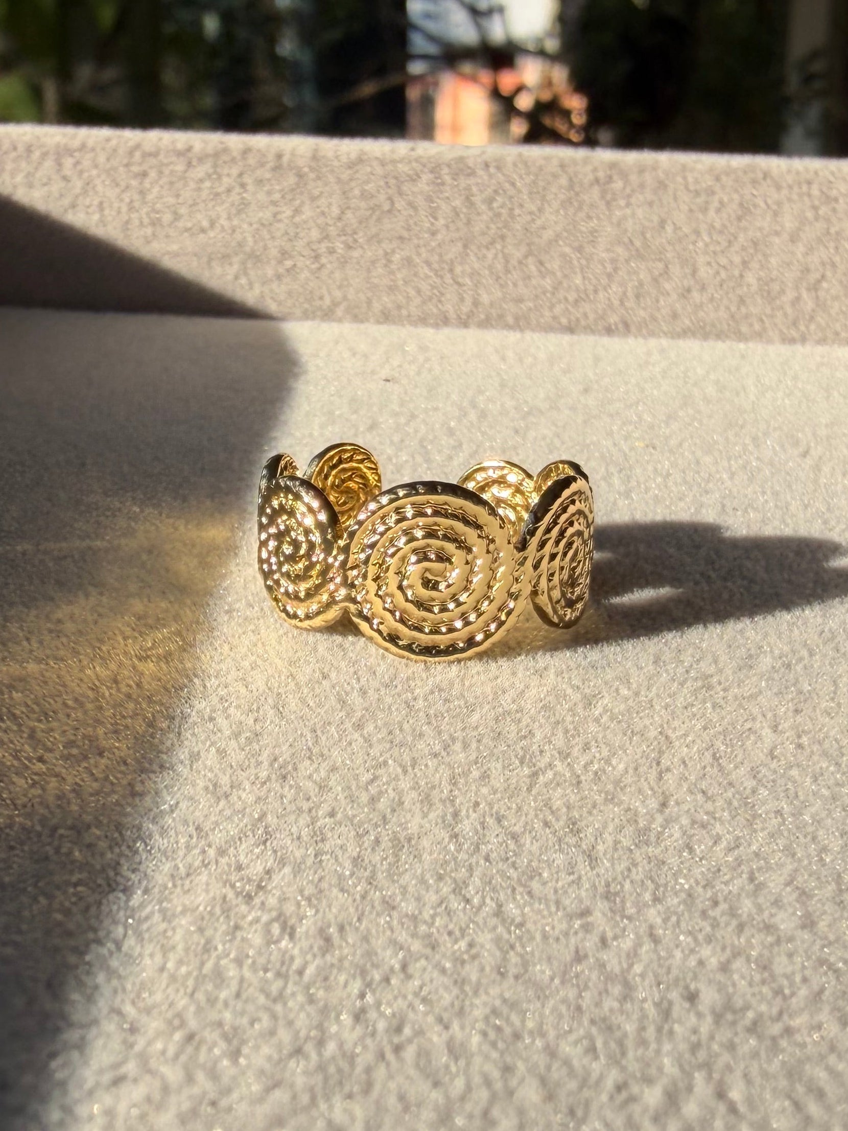 Spiral Adjustable Ring