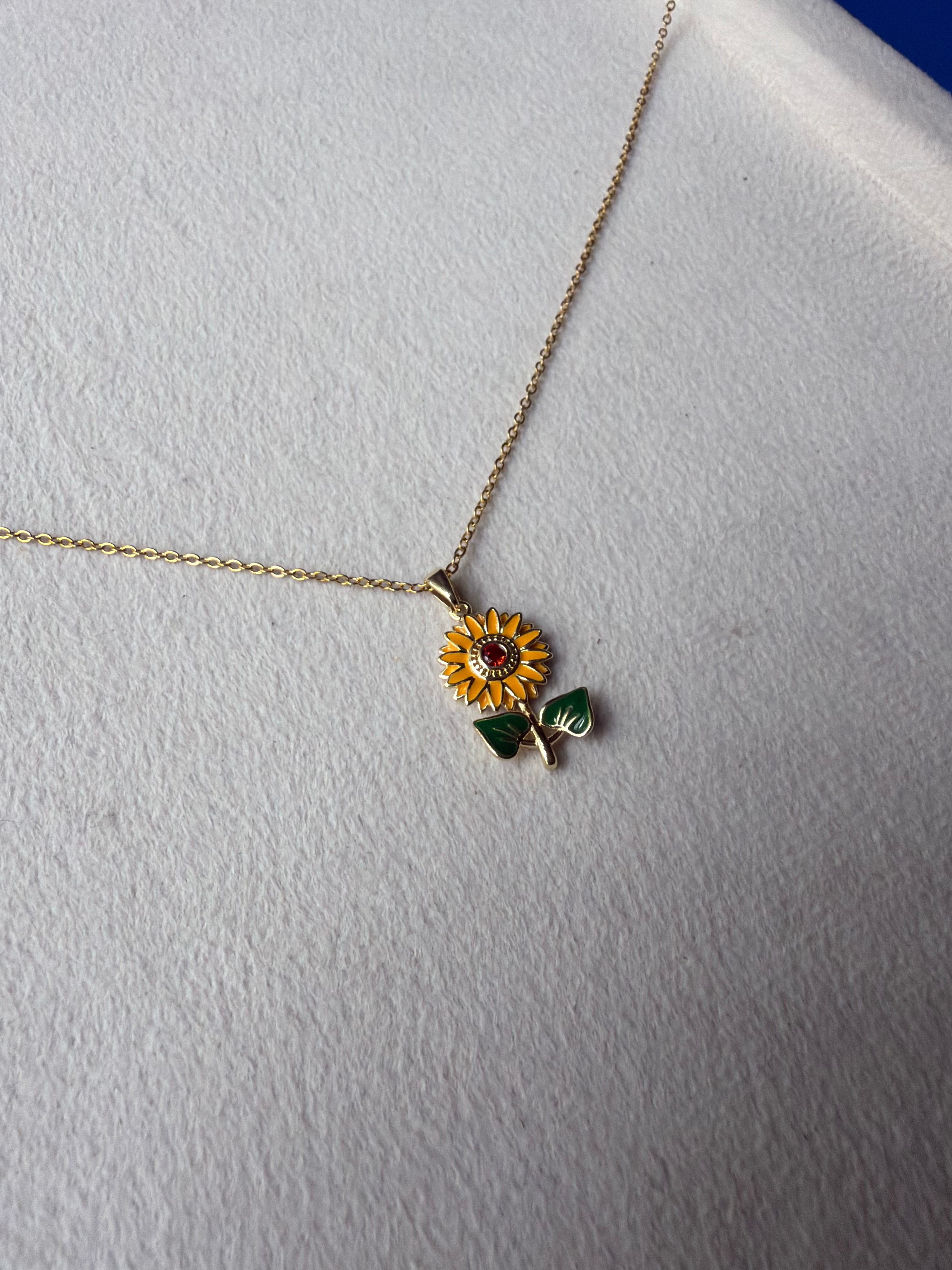 Sunflower Pendant Neckchain
