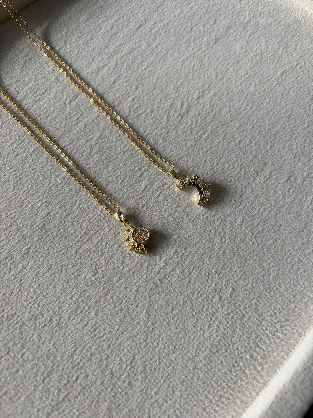 Sun and Moon Neckchain set