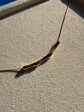 Molten Bar Snake Chain Neckchain