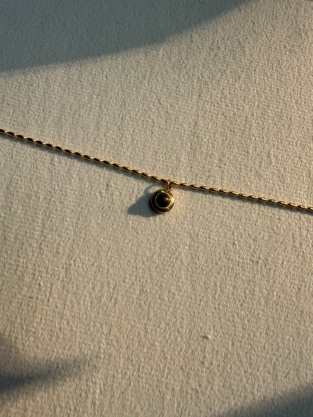 Brown Coded Dainty Neckchain