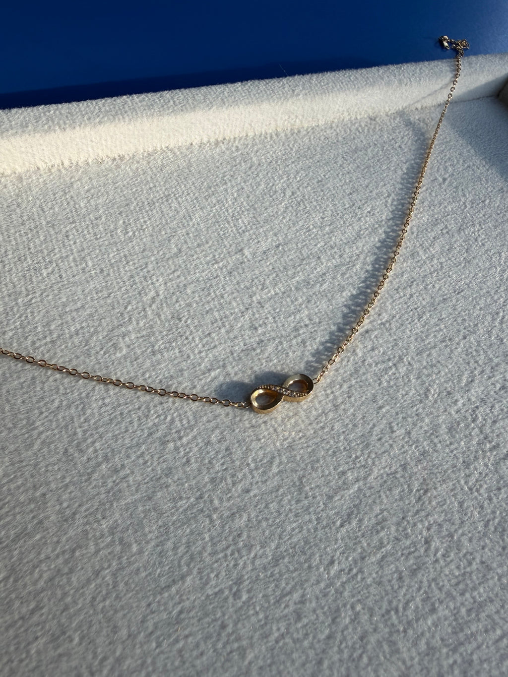 Crystal Infinity Pendant Necklace