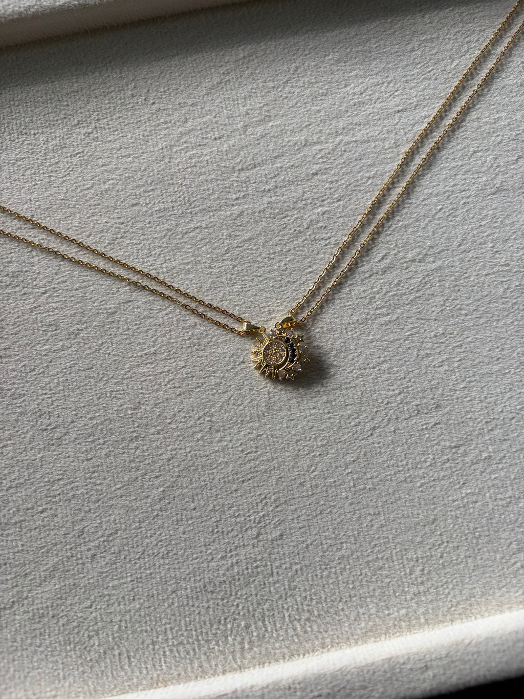 Sun and Moon Neckchain set
