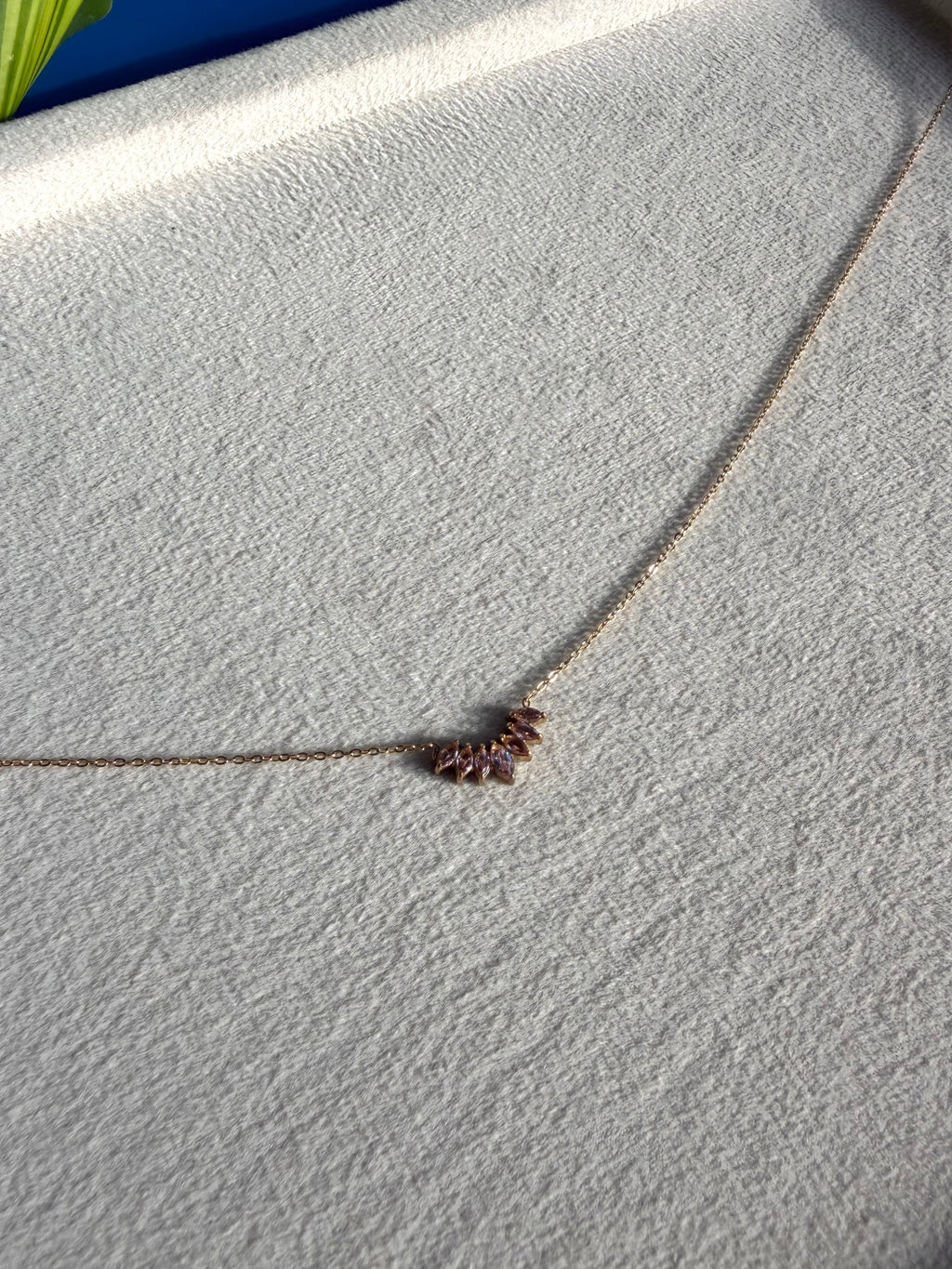 Marquise Crystal Arc Neckchain