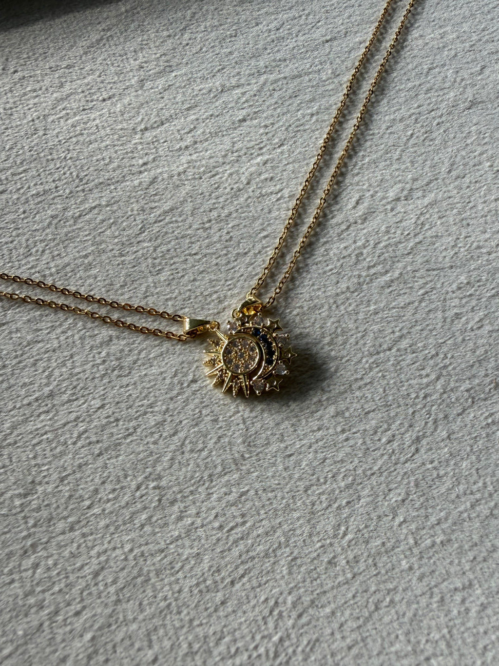 Sun and Moon Neckchain set