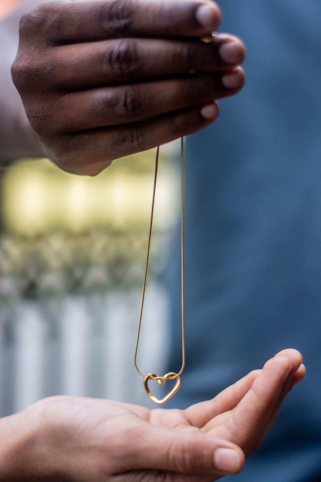 Wire Heart Neckchain