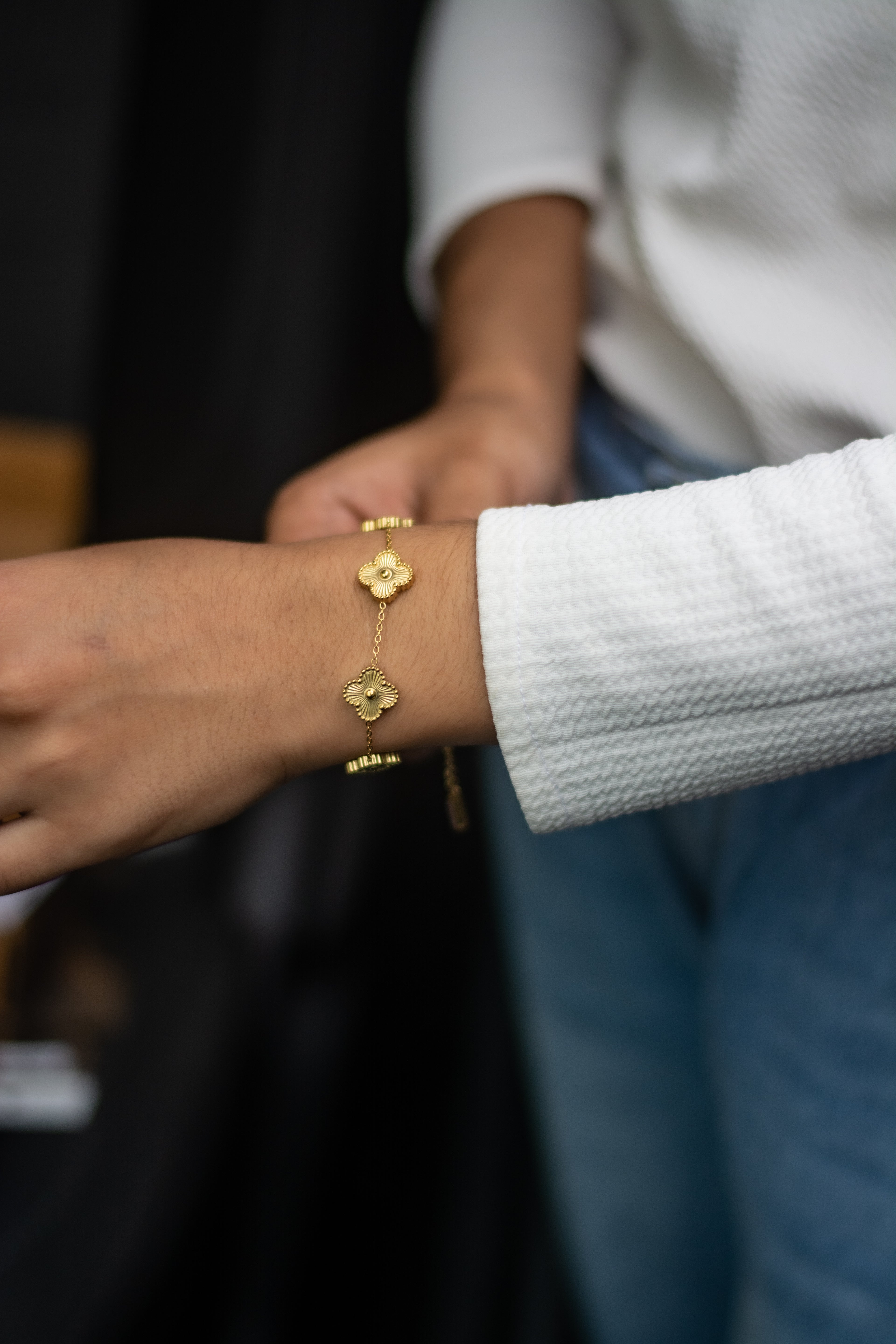 Golden Van Cleef Bracelet