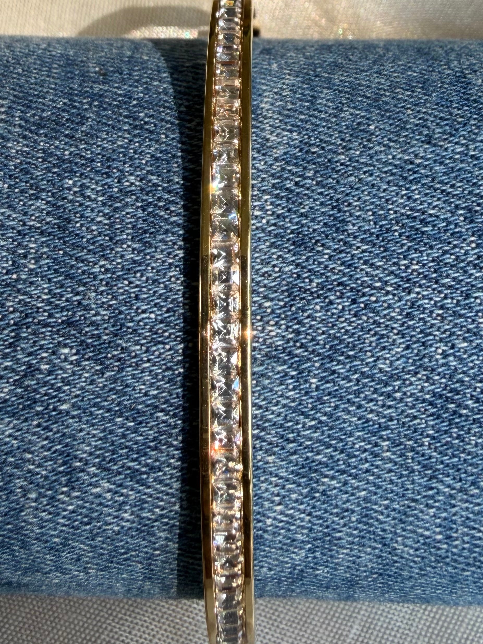 Embellished White stone bracelet