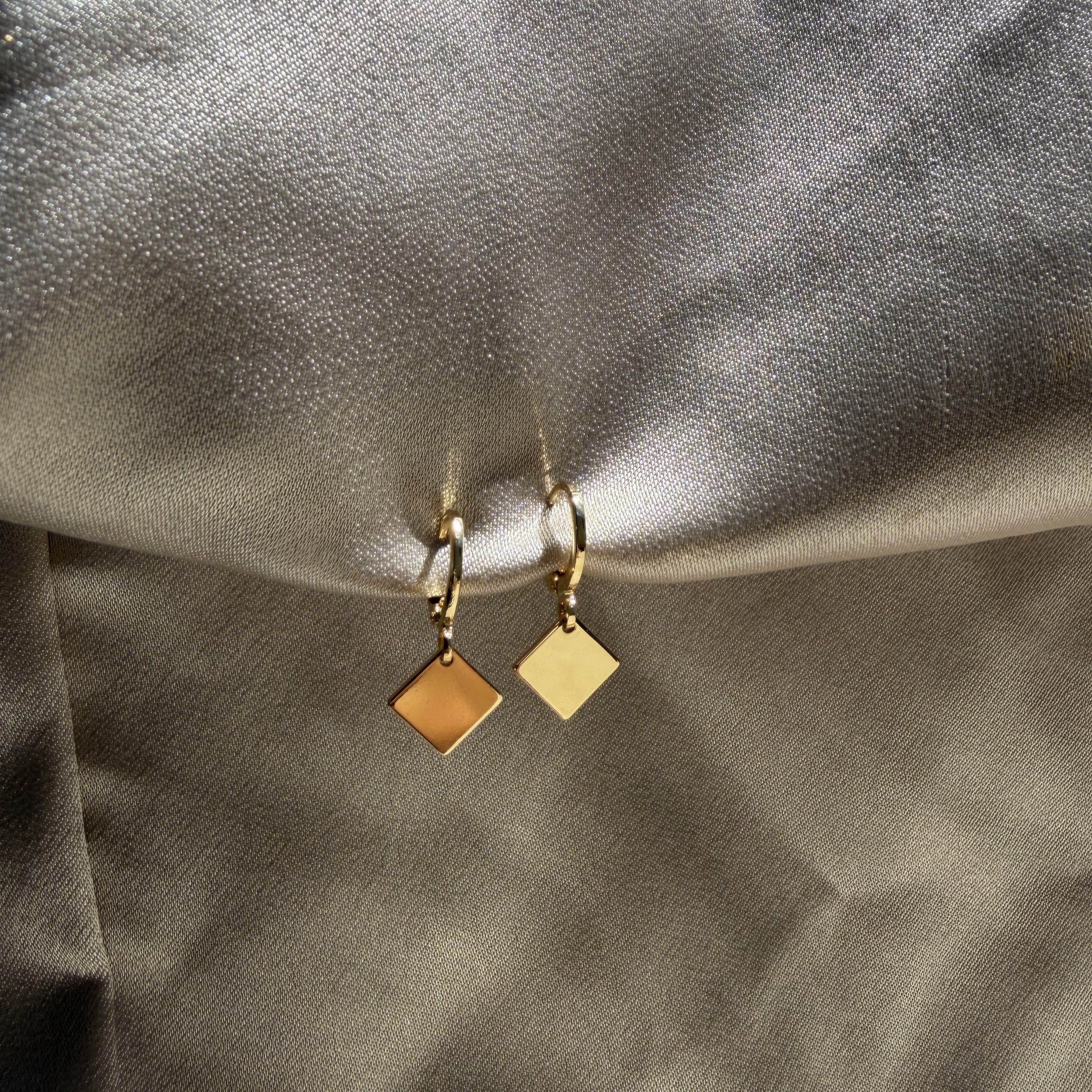 Square Drop Earring