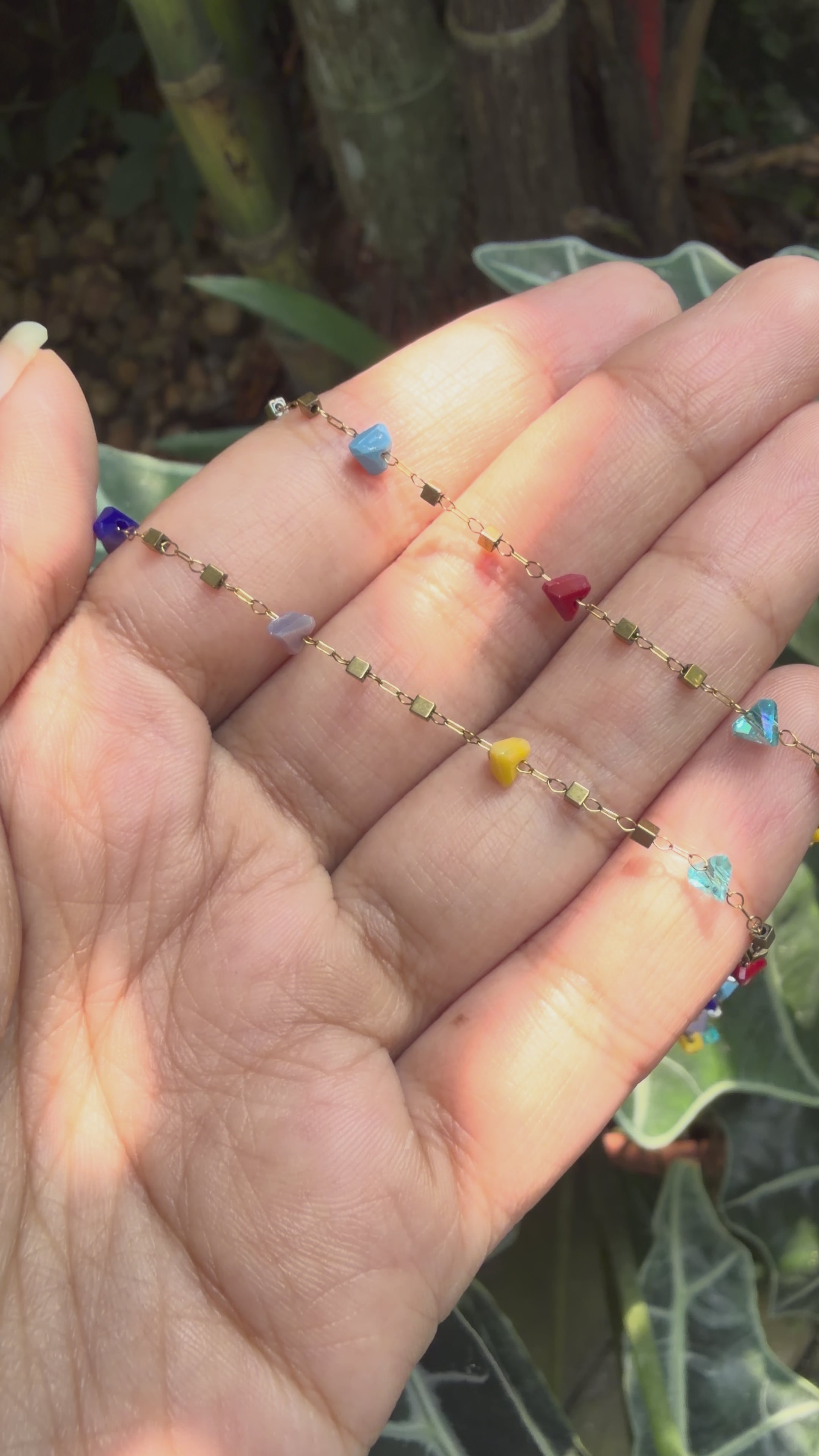 Dainty Multi-Stone Chain