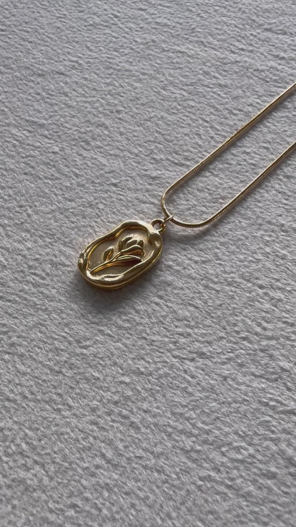 Rose Wax Seal Neckchain
