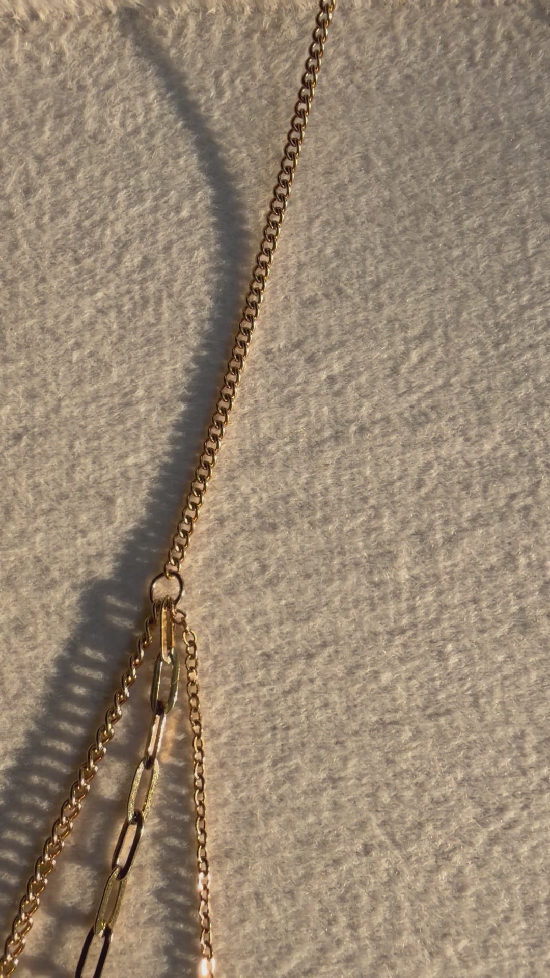 Pearl & Heart Double Layer Necklace