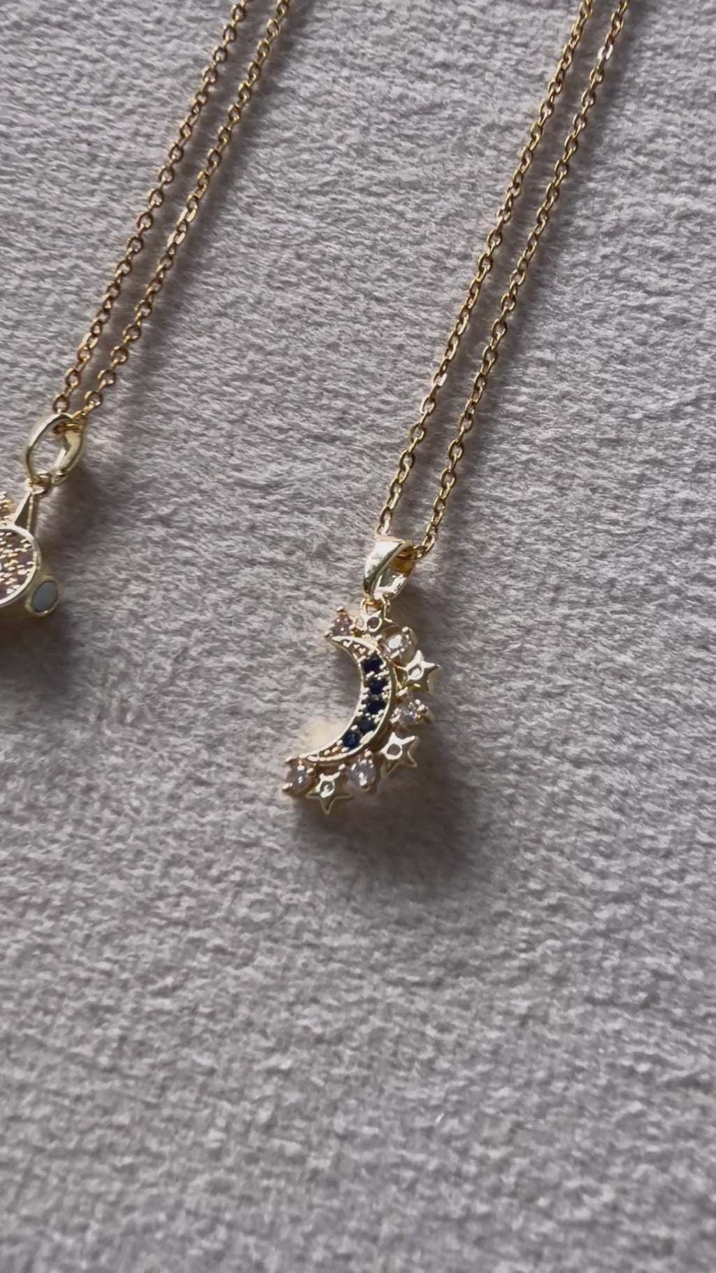 Sun and Moon Neckchain set